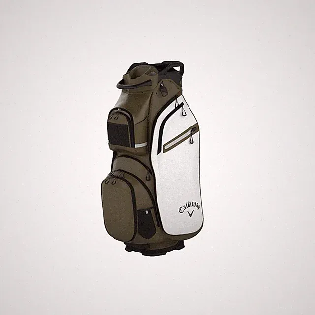 Callaway Cargo Cart Golf Bag 2026 - Olive/White