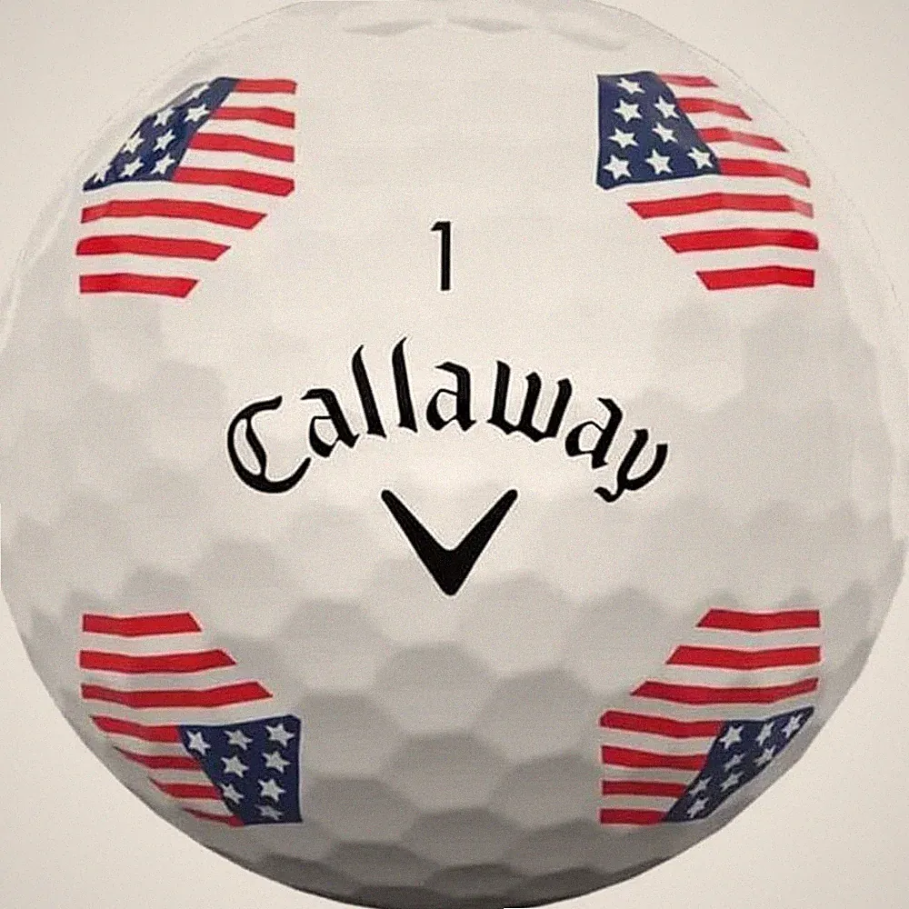 Callaway Chrome Soft TruTrack USA Used Golf Balls, Near Mint, AAAA Quality