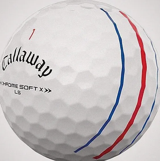 Callaway Chrome Soft X LS Triple Track Golf Balls, Near Mint, 72, **FREE SHIP**