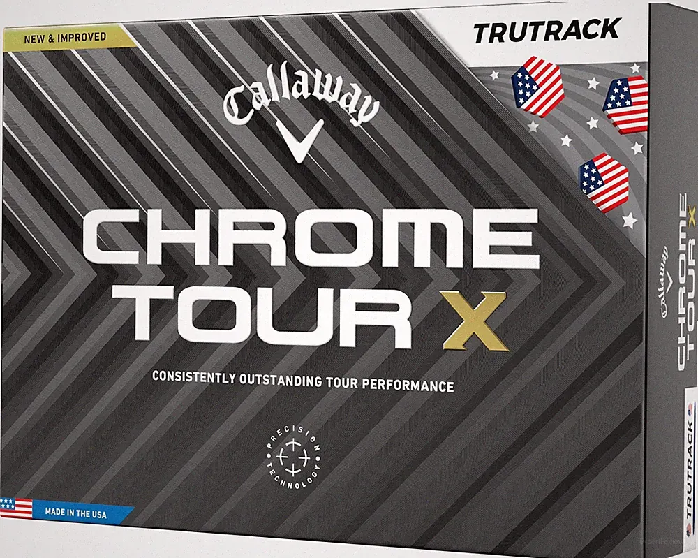 Callaway Chrome Tour X TruTrack 24 1 Dozen Golf Balls New