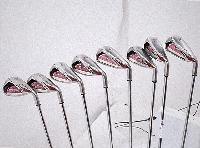 Callaway Diablo Edge Iron Set 4-Pw, Aw Uniflex Diablo Edge Steel 13950803 Good
