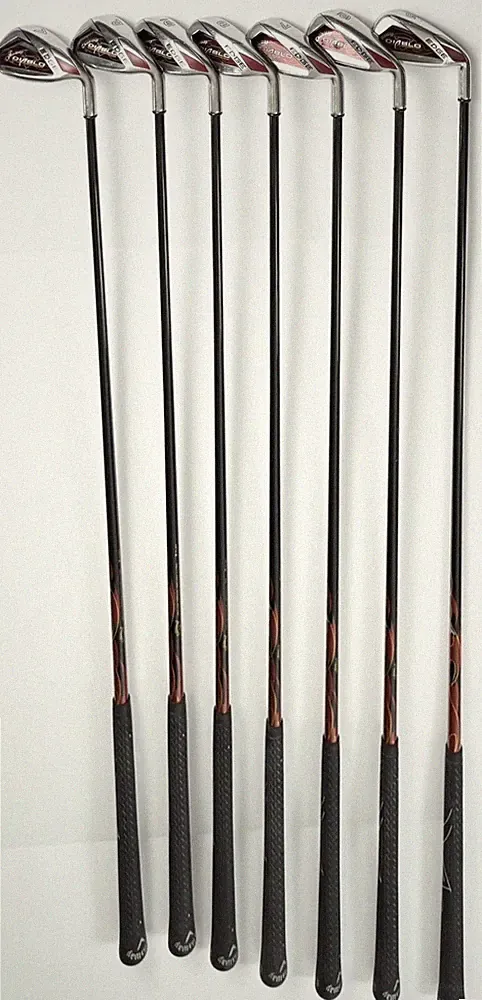 Callaway Diablo Edge Iron Set 5-PW+AW RH Graphite R Flex Game Improvement