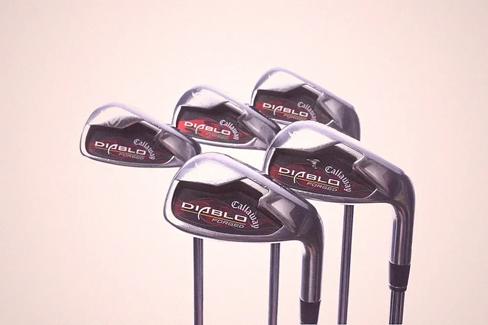 Callaway Diablo Forged Iron Set 6-PW RH -0.25 in Uniflex Flex 110g Steel Shaft