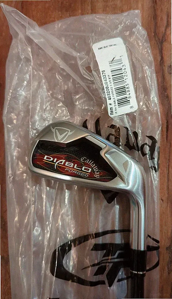 Callaway Diablo Forged Single 6 Iron 75g Stiff Graphite Mens RH Low Torq ship ad