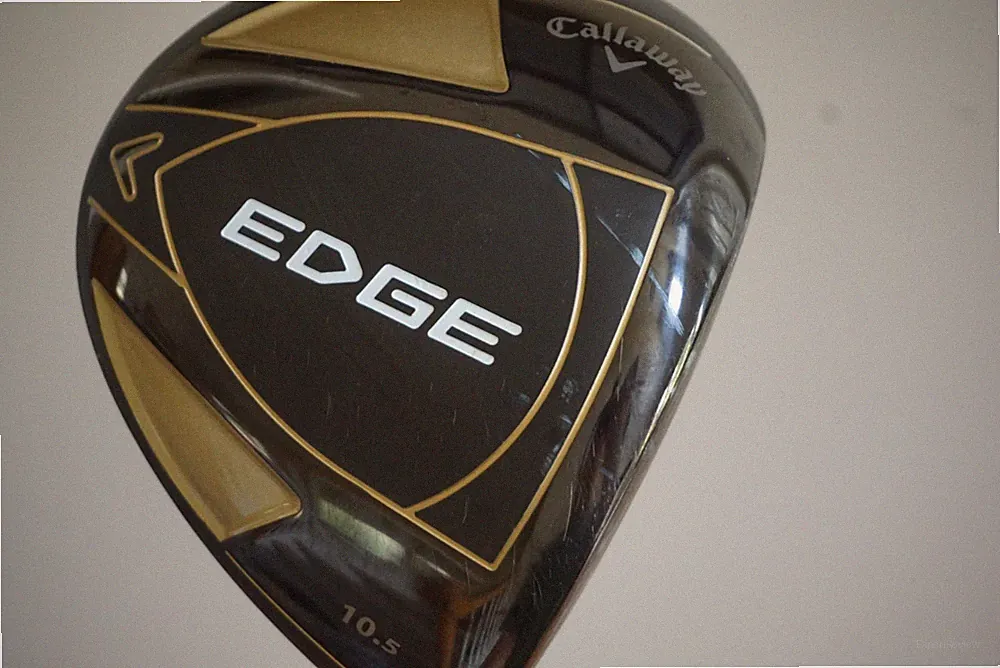 Callaway Edge 10.5 degree driver golf club right hand 65g S flex head cover