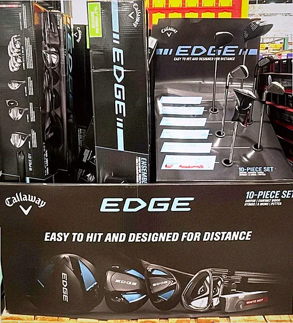 Callaway Edge 10-Piece Men's Graphite Golf Club Set NEW IN BOX SAMEDAYSHIP!!