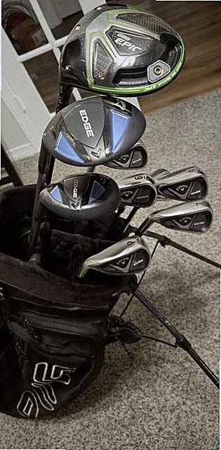 Callaway Edge 2024 Iron Set 6-PW,SW •Regular Flex Shafts + Callaway Epic Driver
