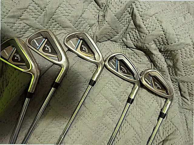 Callaway Edge 5-Piece Iron Set + 5 Hybrid 5H, Stiff Flex Steel, RH