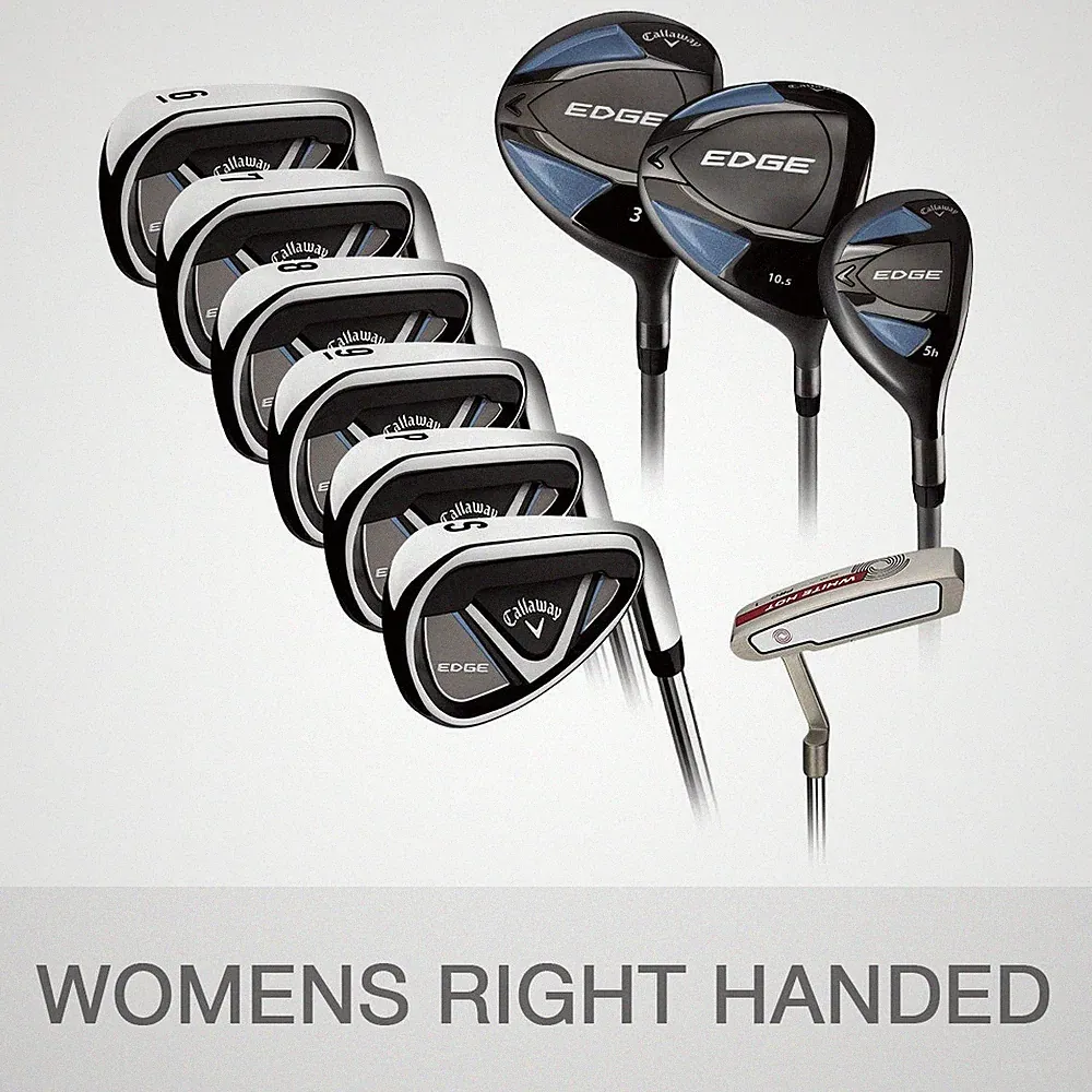 Callaway Edge Graphite Women's Ladies Full Golf Club Set, Right Handed, Odyssey
