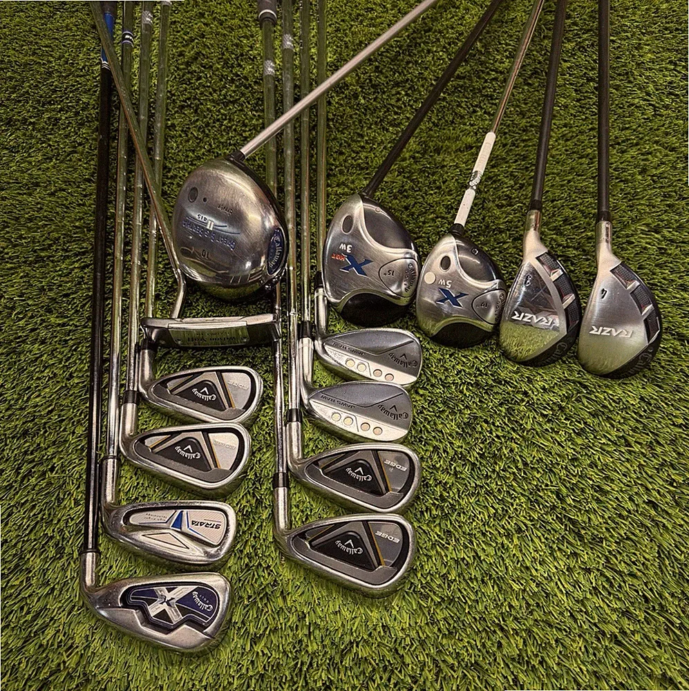 Callaway Edge X Hot Men’s Complete Golf Set Driver, Woods, Hybrid, Irons, Wedge