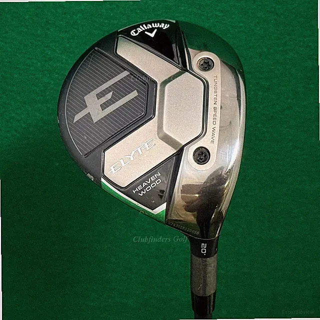 Callaway ELYTE 20° Fairway HeavenWood Vanquish 4-R2 Graphite Seniors w/HC