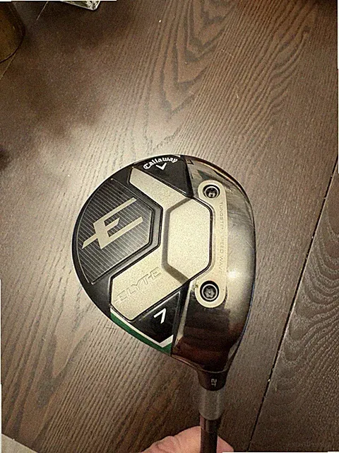 Callaway Elyte 7 Wood 21° Tensei 1K Blue 75g X-Stiff Fairway Wood Lamkin Grip