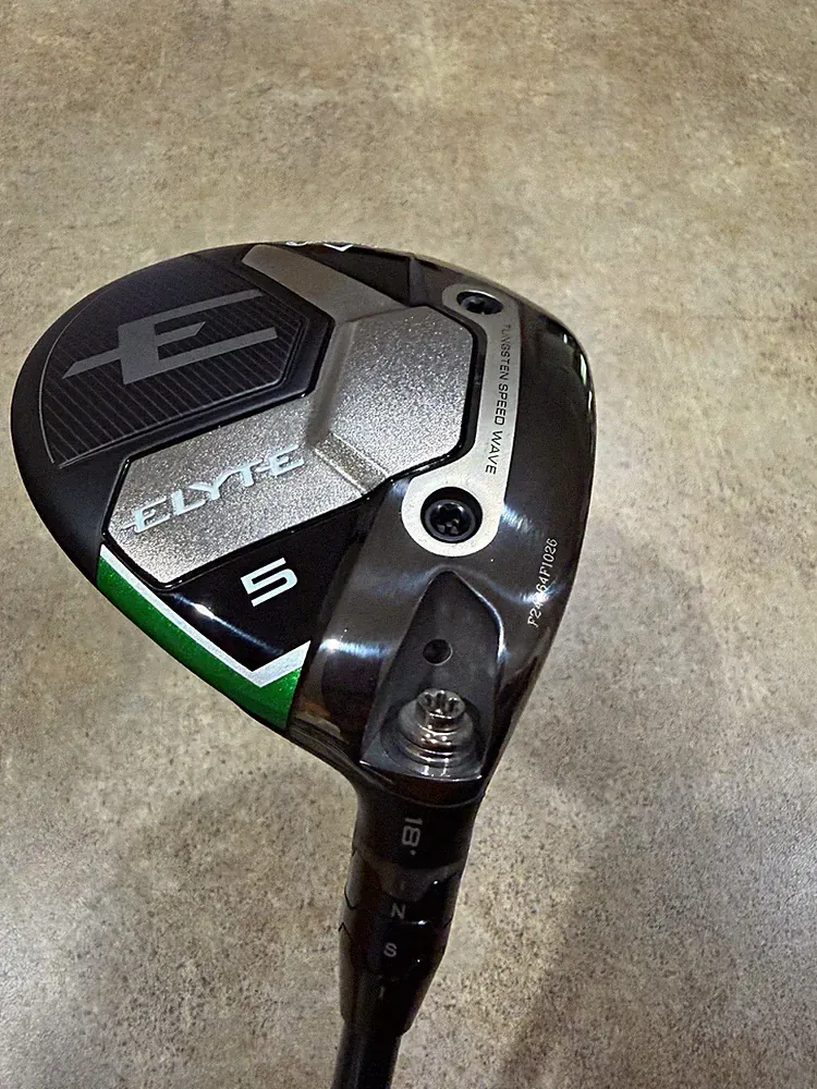 Callaway ELYTE Fairway 5 Wood SR-Flex VENTUS GREEN 5 Graphite Adjustable Hosel