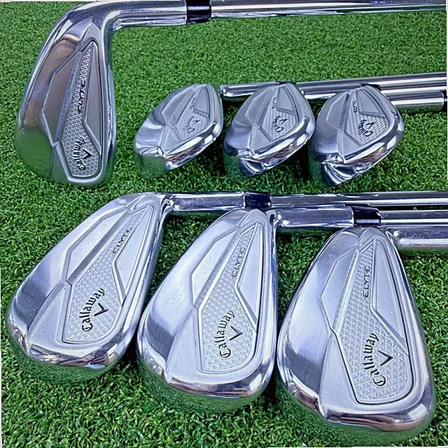 Callaway Elyte Iron Set RH 5-PW+AW True Temper Vector 80g Reg Shaft Lamkin Grip