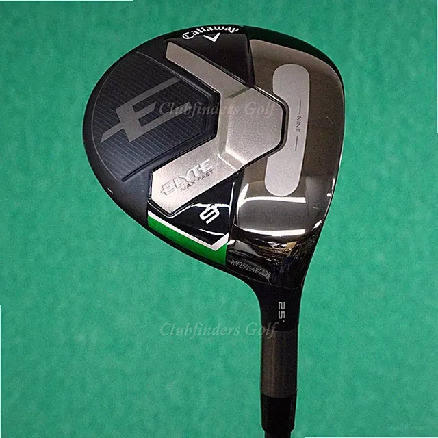 Callaway ELYTE Max Fast 25° Fairway 9 Wood Vanquish 4-R2 Graphite Seniors w/HC