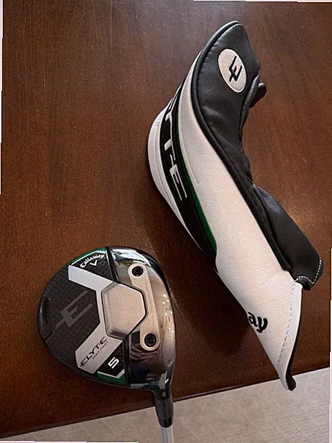 Callaway Elyte Max Fast 5 Wood Women's RH Mitsubishi Eldio 40L Graphite w/ Hc