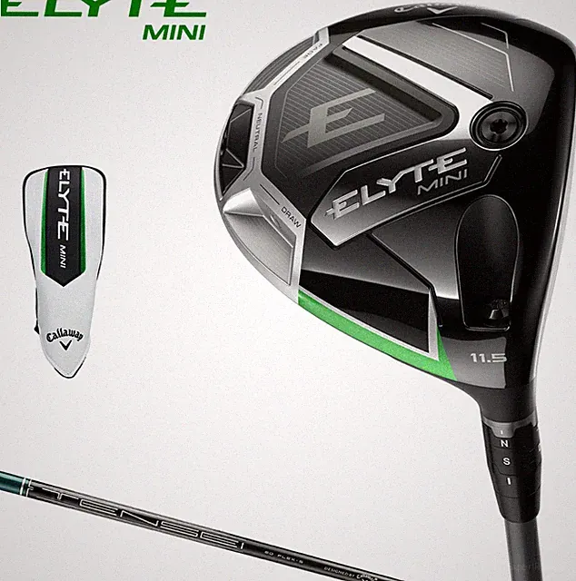 Callaway ELYTE mini Driver 11.5deg RH TENSEI GREEN 50 graphite Flex SR HC New