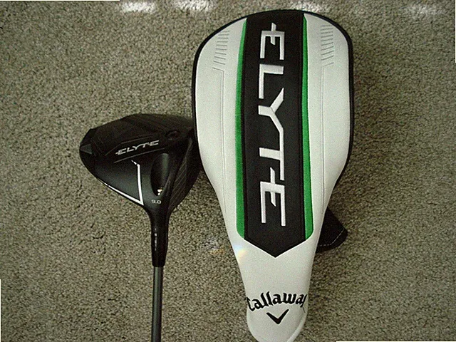 Callaway Elyte Night Edition Driver 9* w/ Denali Charcoal 60 Stiff RH +HC *MINT*