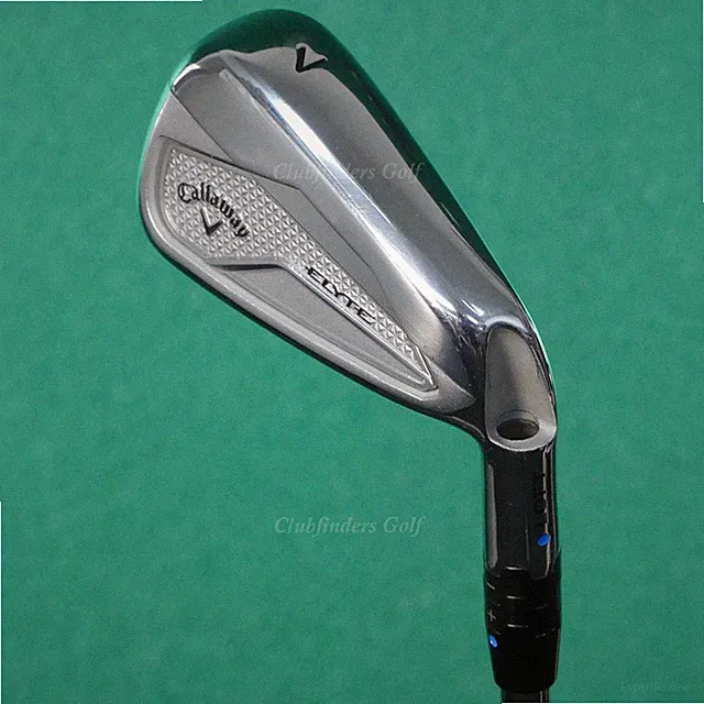 Callaway Elyte Single 7 Iron True Temper Vector 90G Steel Stiff DEMO FITTING