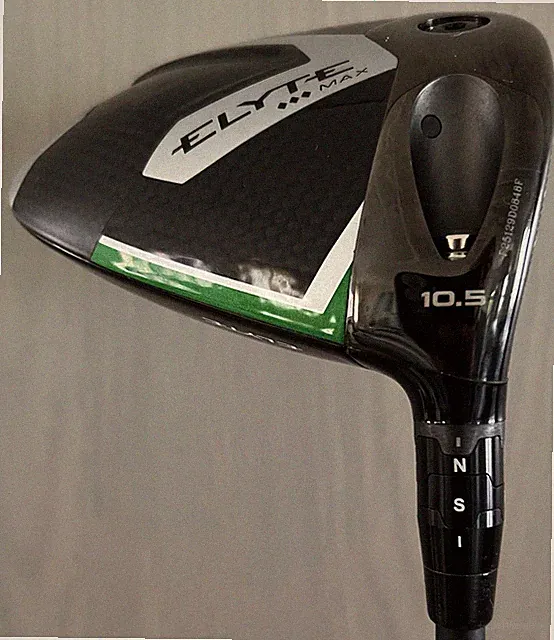 Callaway Elyte Triple Diamond Max Driver 10.5 has Tensei 1k Blue Stiff Shaft