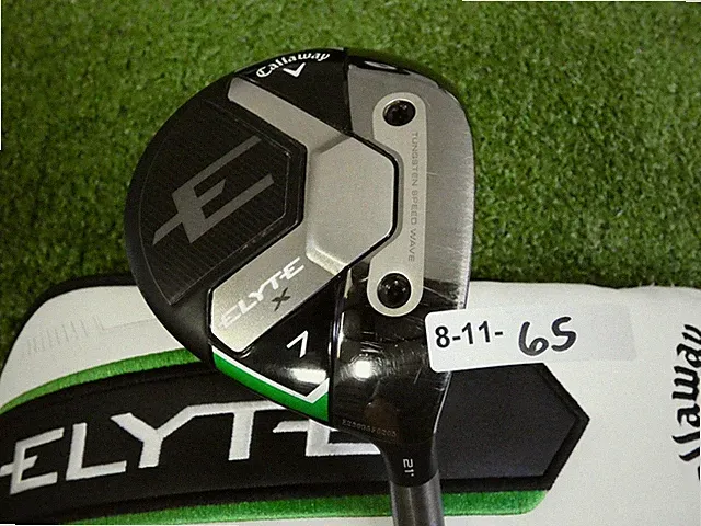 Callaway Elyte X 21* 7 Wood Vanquish 40 R2 Senior Graphite w Headcover Excellent