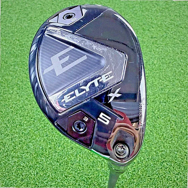 Callaway Elyte X 5 Hybrid RH 25° HZRDUS 90g Shaft Golf Pride MCC Grip Headcover
