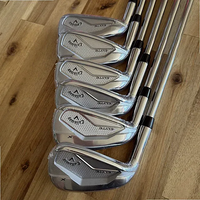Callaway Elyte X Iron Set 6-PW AW Left Hand Regular Flex Steel Golf Clubs