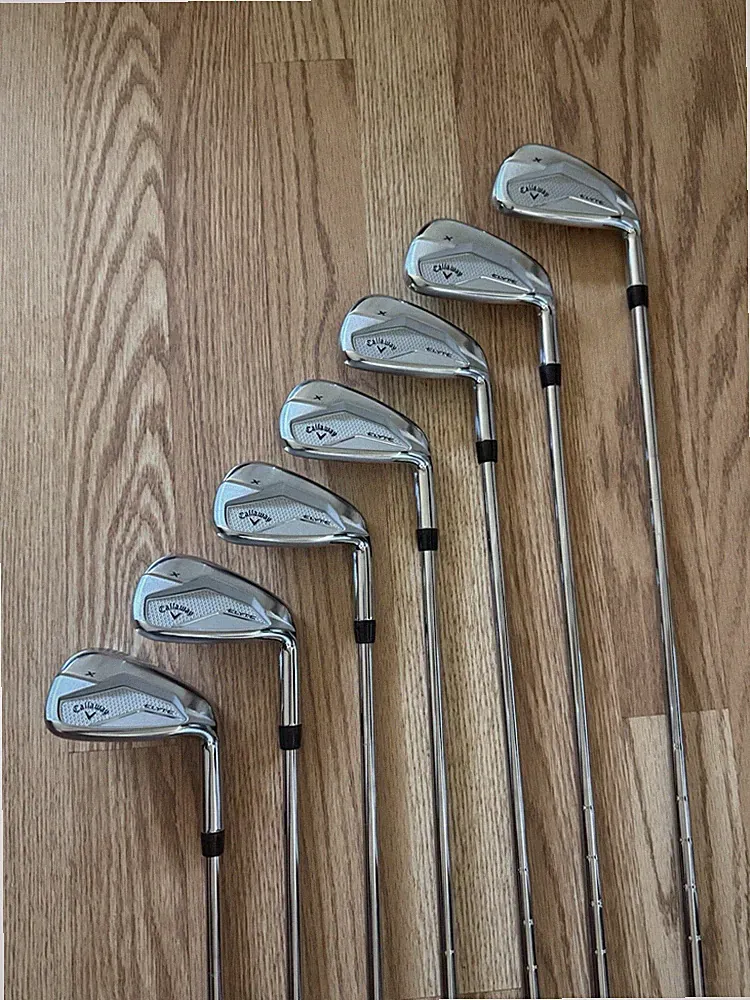 CALLAWAY ELYTE X IRON SETS 5-PW,AW STEEL REGULAR STANDARD