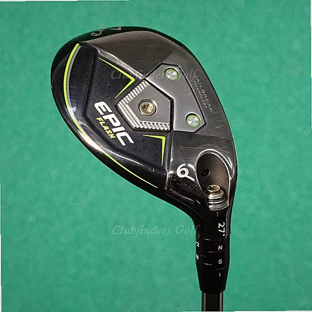 Callaway EPIC Flash 27° 6 Hybrid UST Mamiya Recoil 680 F4 Graphite Stiff