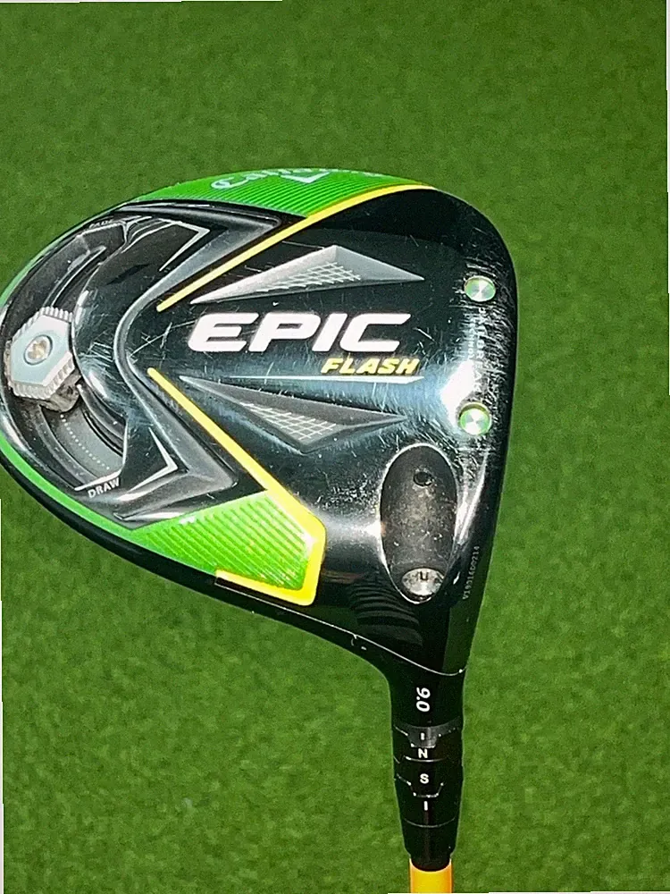 Callaway Epic Flash 9.0 Degree head HZRDUS Stiff 62g Shaft