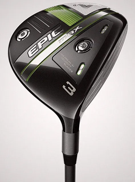 Callaway Epic MAX 15* 3 Wood Senior -1.00 Graphite Project X Cypher 50 Very Good