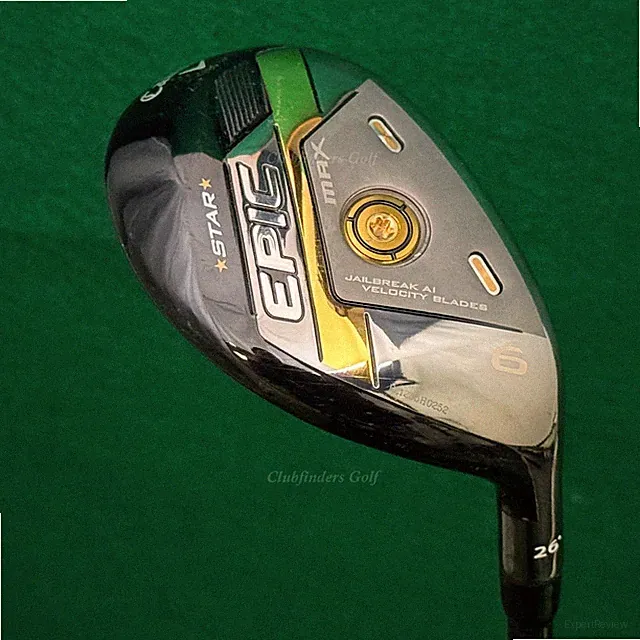 Callaway EPIC MAX Star 26° 6 Hybrid Fujikura Ventus Red TR HB 6-R Regular