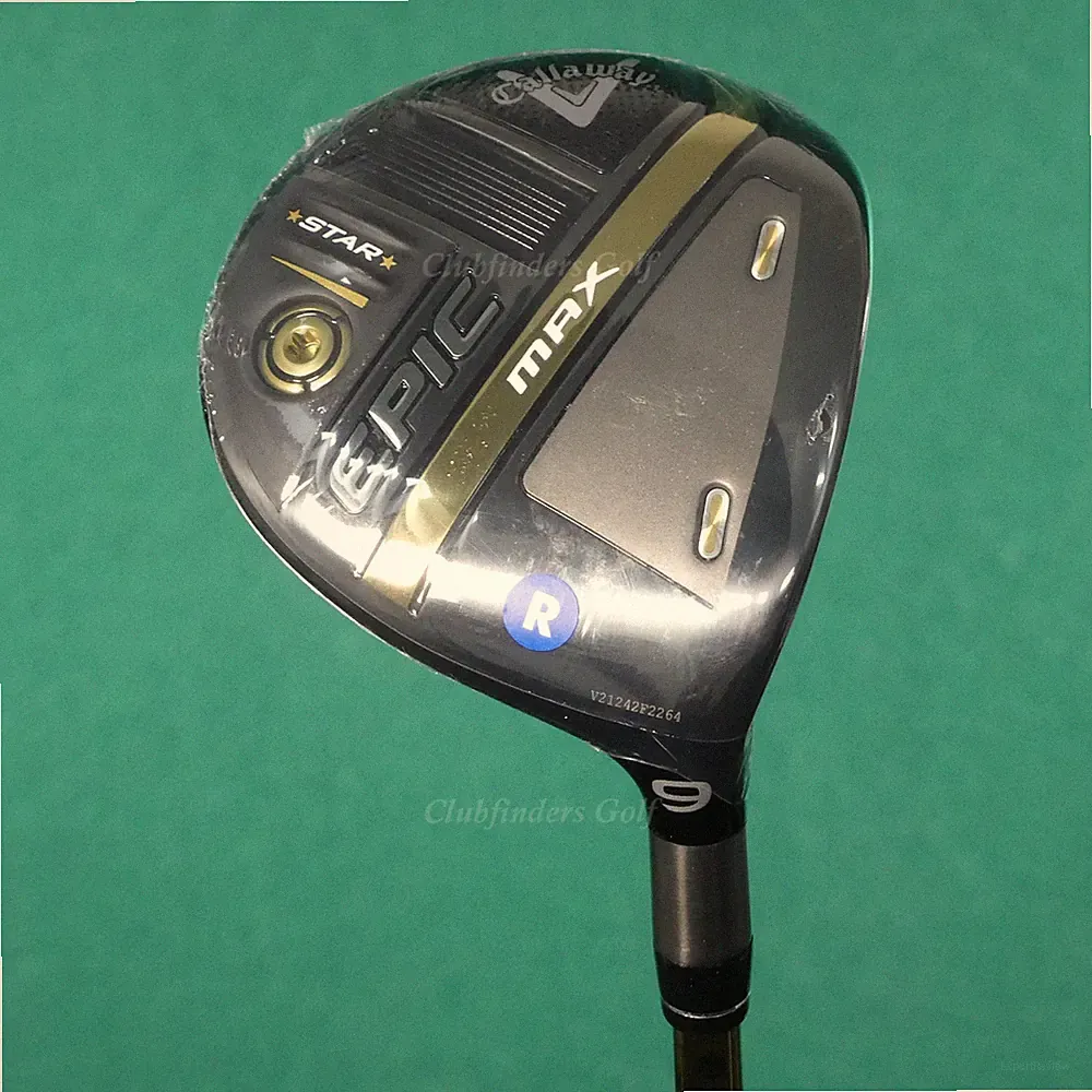 Callaway EPIC MAX Star Fairway 9 Wood UST Mamiya ATTAS 40-R Graphite Regular &HC