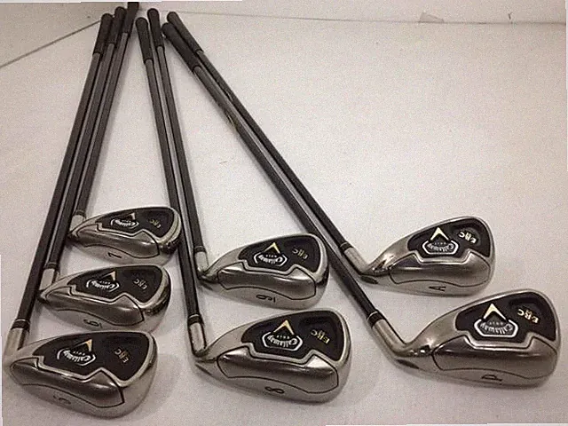 [Callaway] ERC Titanium Iron Set 7pcs 5.6.7.8.9.P.A IR-2000 Flex SR Golf Clubs