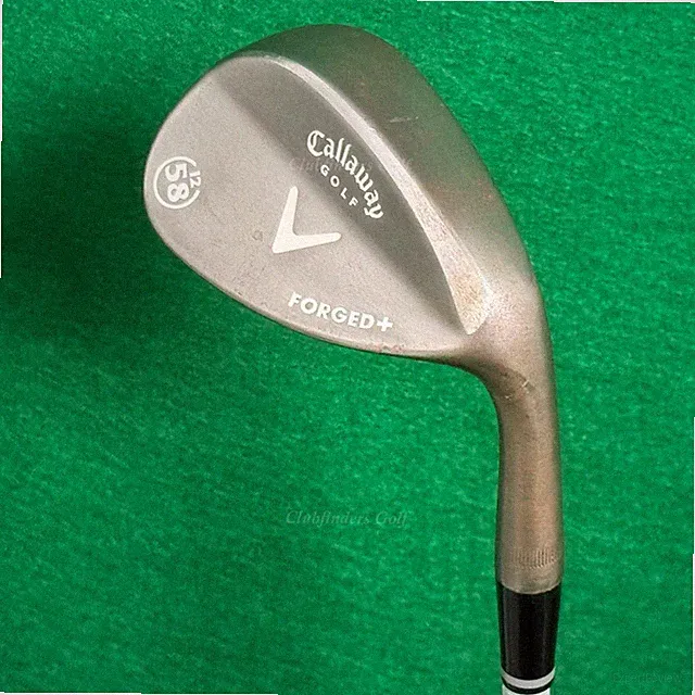Callaway Forged+ Raw 58-12 58° Lob Wedge Callaway Forged Steel Wedge Flex