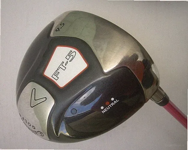 Callaway FT-5 Driver, 9.5 Degree, Aldila NV65-S, Stiff Flex, Right Hand, Nice!