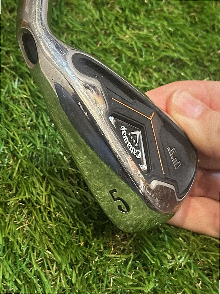 Callaway FT 5 Iron Golf Club Mens Nippon 1100 Steel Shaft Golf Pride Grip