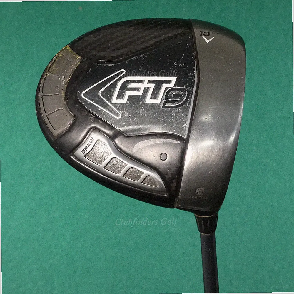 Callaway FT-9 Draw 13° HT Driver Fujikura ZCom 60 T-45 Graphite Regular *READ*
