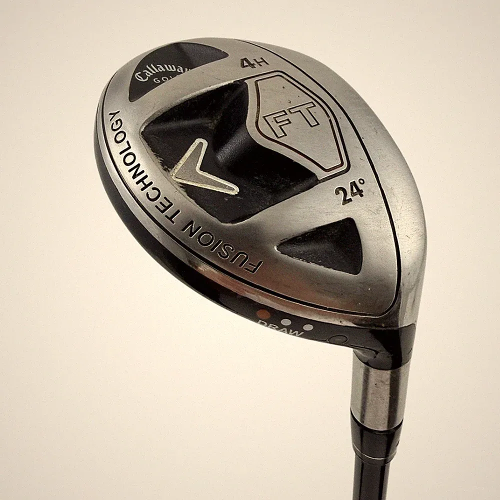 Callaway FT Fusion Technology 24* 4 Hybrid Fujikura Graphite Stiff RH Golf Club