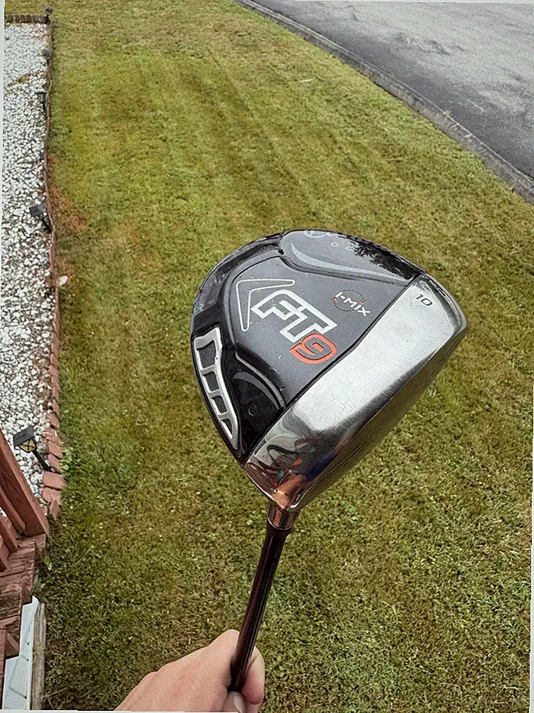 Callaway FT9 8.5 Driver S Flex RH. *missing back weight* FUJIKARA SHAFT
