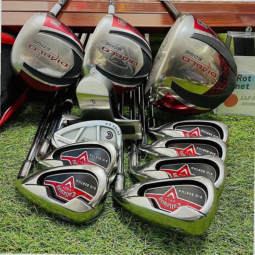 Callaway Fullset DIABLO EDGE 1w 3w 5w Bigbertha Iron 5-9+Pw 11Pcs Golf Club