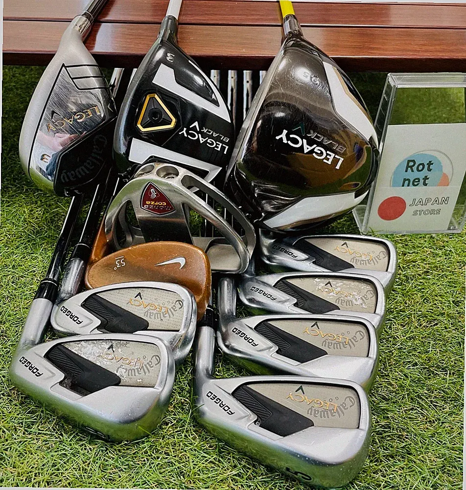 Callaway Fullset Legacy Black 1w3w Legacy 3hy Irons 5-9P 11Pics RH Golf Clubs