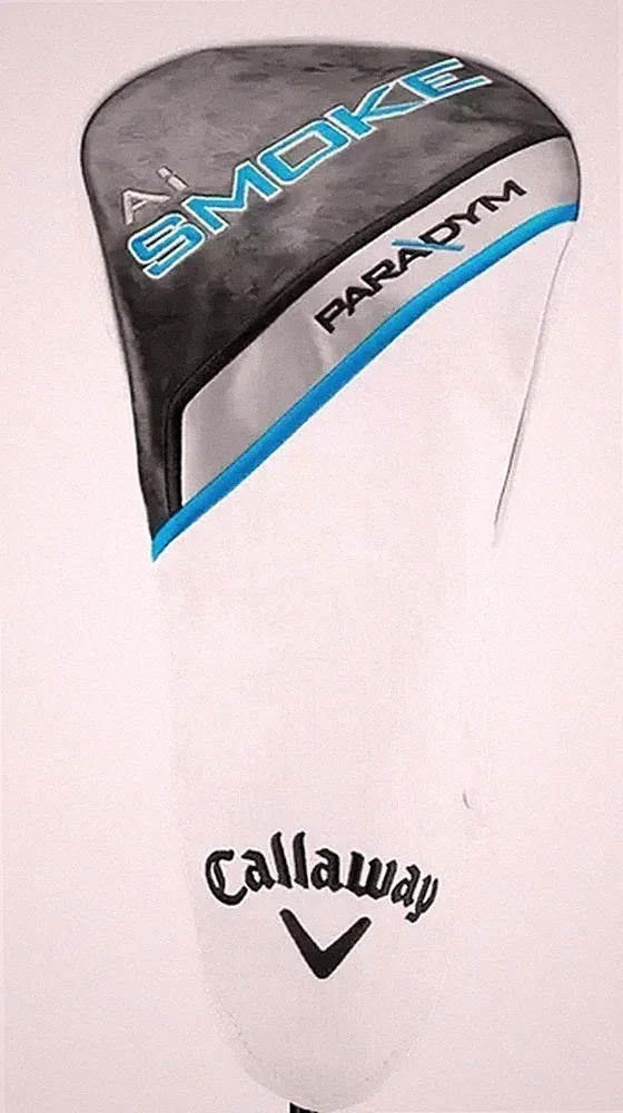Callaway Golf 2024 AI Smoke Paradym Driver Head Cover White/Black/Blue