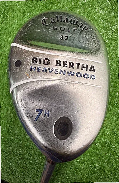 Callaway Golf BB Heavenwood 32* 7 Hybrid / 50g Ladies Graphite NEW GRIP / sa3483