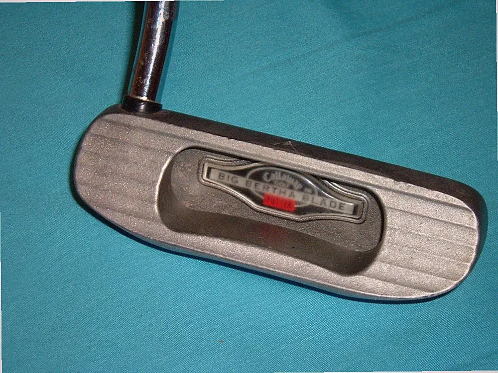 CALLAWAY GOLF BIG BERTHA BLADE PUTTER / Steel 35" RH Clean Collectors Item