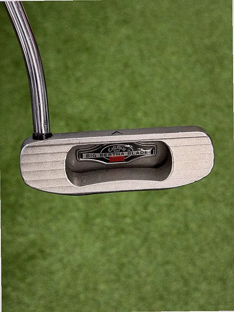 Callaway Golf Big Bertha Blade Putter Steel Shaft Original Grip Vintage RH 34.5”