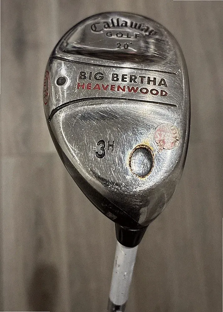 CALLAWAY GOLF BIG BERTHA HEAVENWOOD 20* 3 HYBRID CALLAWAY UNI FLEX SHAFT