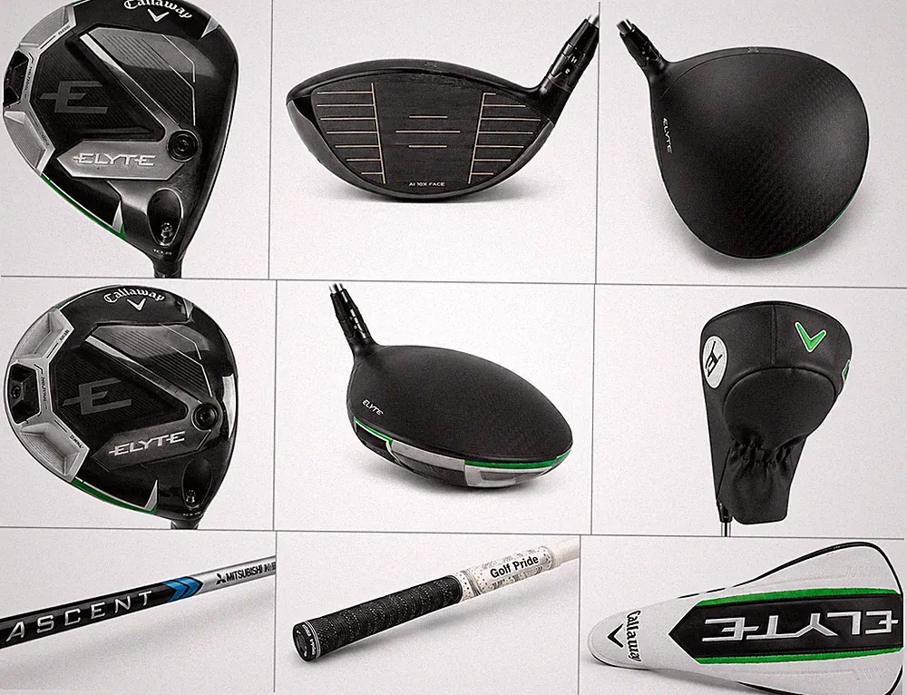 Callaway Golf Club Elyte 10.5º Driver Senior Flex Aldila Ascent 40 Excellent