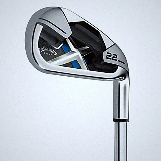 Callaway Golf Club X-22 4-PW, SW Iron Set Uniflex Steel Value