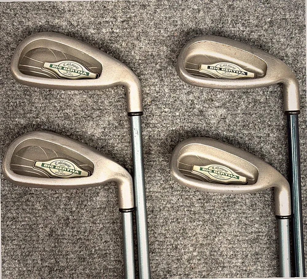 Callaway Big Bertha X-12 Ladies Irons 8-PW-SW